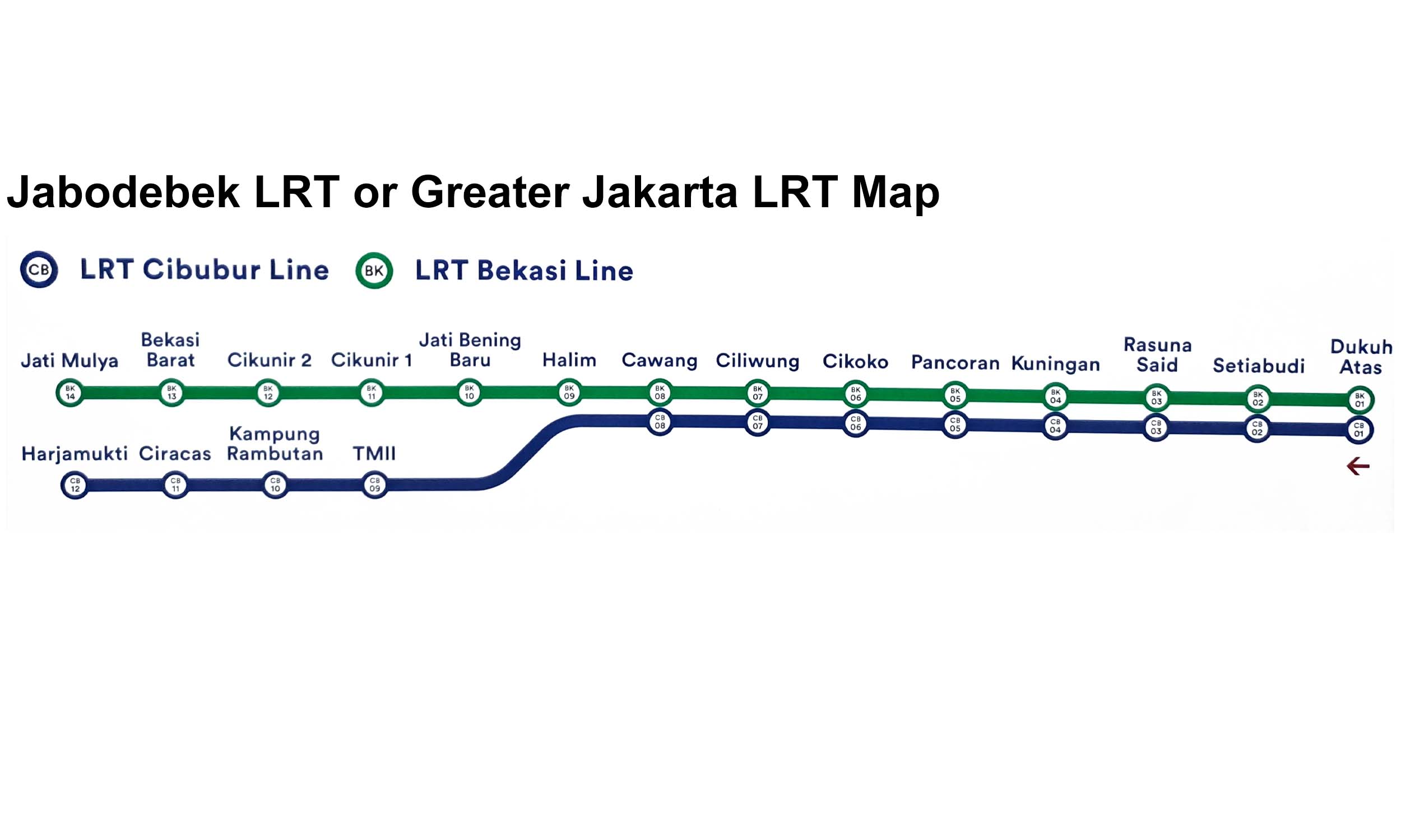Jabodebek LRT Cibubur Line Route Map 2024 Stations Metro Lines YoMetro Jabodebek LRT Cibubur Line Route Map 2024 Stations Metro Lines YoMetro